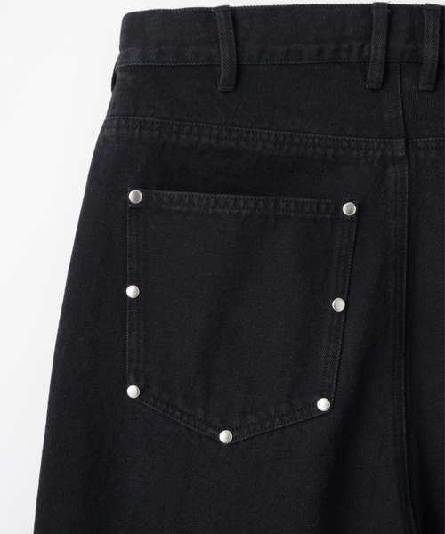 THE CLE（ザクレ）の「STUDS DENIM（デニムパンツ・メンズ・グレー/ブラック・S/L/M）」の3枚目の写真