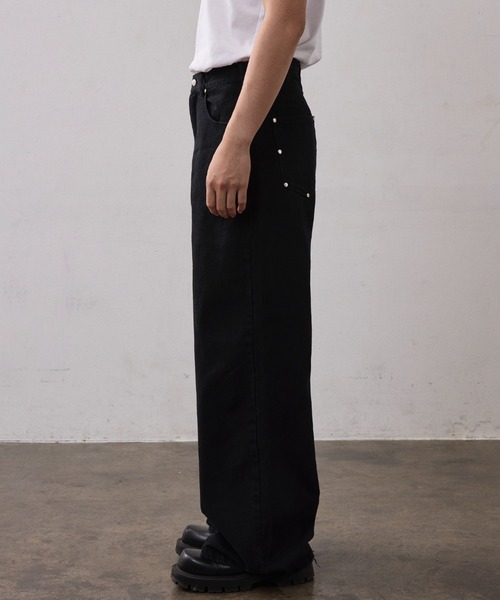 THE CLE（ザクレ）の「STUDS DENIM（デニムパンツ・メンズ・グレー/ブラック・S/L/M）」の15枚目の写真
