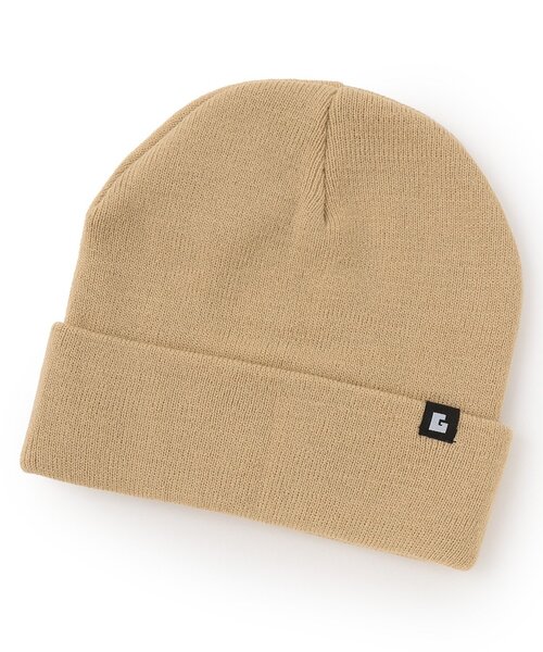 GLAZOS(グラソス)の「ニットキャップ(ニットキャップ/ビーニー・キッズ・ブラック/ブルー/グレー/ベージュ/イエロー/ネイビー/パープル/レッド/グリーン/オレンジ・F)」の4枚目の写真