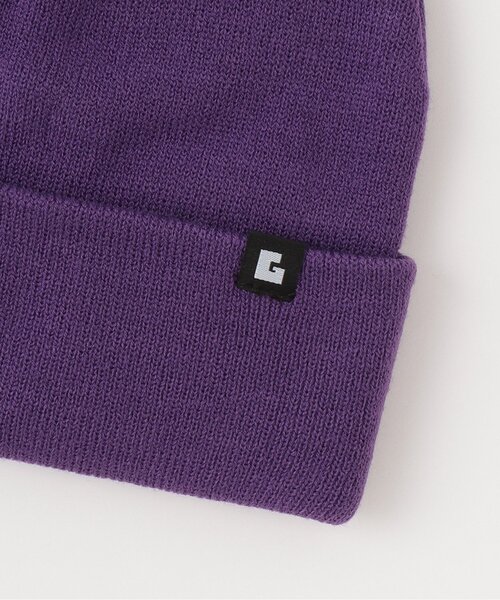 GLAZOS(グラソス)の「ニットキャップ(ニットキャップ/ビーニー・キッズ・ブラック/ブルー/グレー/ベージュ/イエロー/ネイビー/パープル/レッド/グリーン/オレンジ・F)」の12枚目の写真