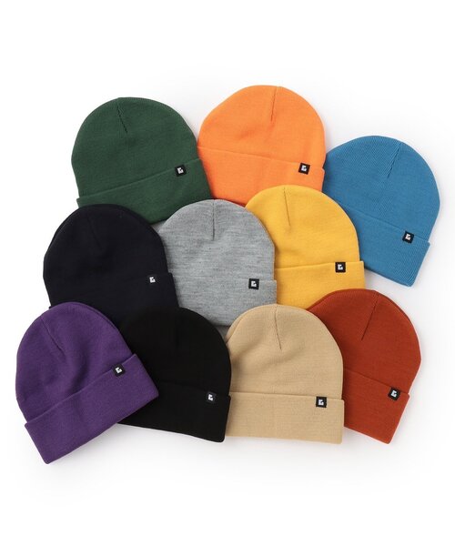 GLAZOS(グラソス)の「ニットキャップ(ニットキャップ/ビーニー・キッズ・ブラック/ブルー/グレー/ベージュ/イエロー/ネイビー/パープル/レッド/グリーン/オレンジ・F)」の14枚目の写真