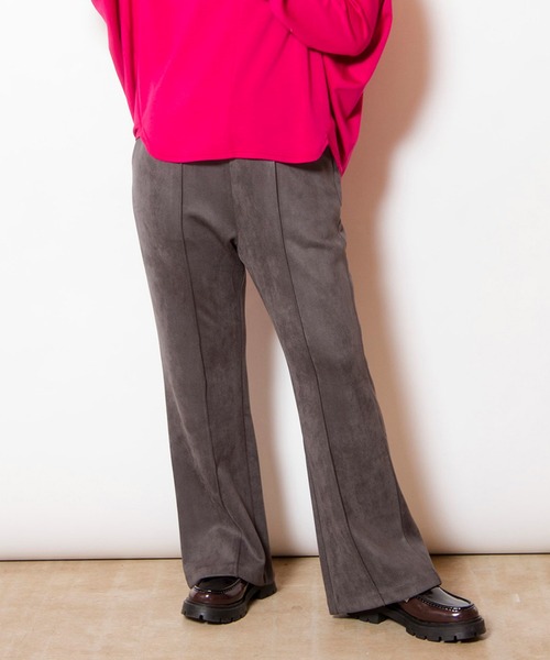 オズモーシス（OSMOSIS）/セミフレアーバックスリットパンツ セール】セミフレアーバックスリットパンツ（その他パンツ）｜OSMOSIS