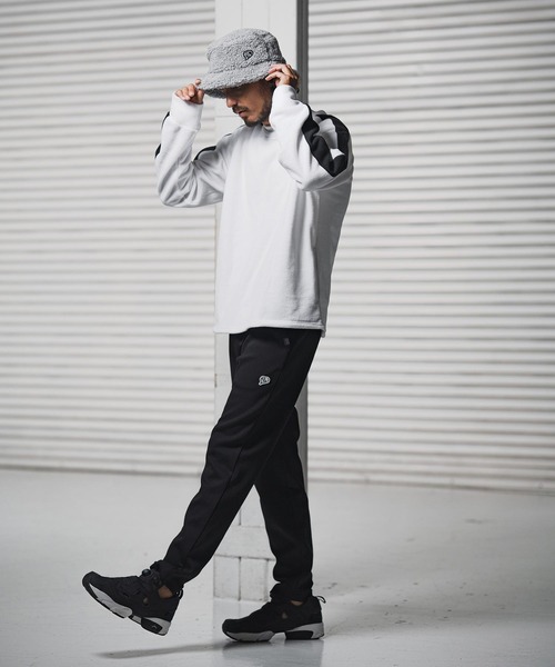 1minute 1second(ワンミニットワンセカンド)の「msw1779-soft fleece line trainer フリーストレーナー(1M25F130)(スウェット・メンズ・ホワイト/ネイビー/ブラック・XL/L/M/S)」の11枚目の写真