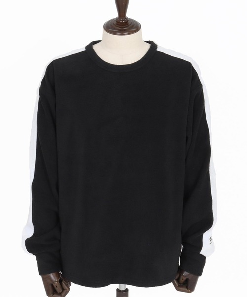 1minute 1second(ワンミニットワンセカンド)の「msw1779-soft fleece line trainer フリーストレーナー(1M25F130)(スウェット・メンズ・ホワイト/ネイビー/ブラック・XL/L/M/S)」の22枚目の写真