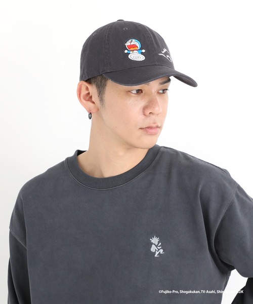 Manhattan Portage(マンハッタンポーテージ)の「Cotton Twill 6P Cap DORAEMON(キャップ・メンズ・ブラック/グレー・FREE)」の12枚目の写真