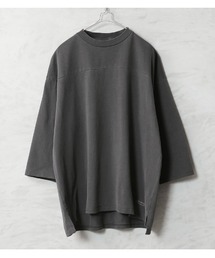 Goodwear グッドウェア 2W7-65207 USAコットン ガーメントダイ 3/4 FOOTBALL Tシャツ SUPER BIG