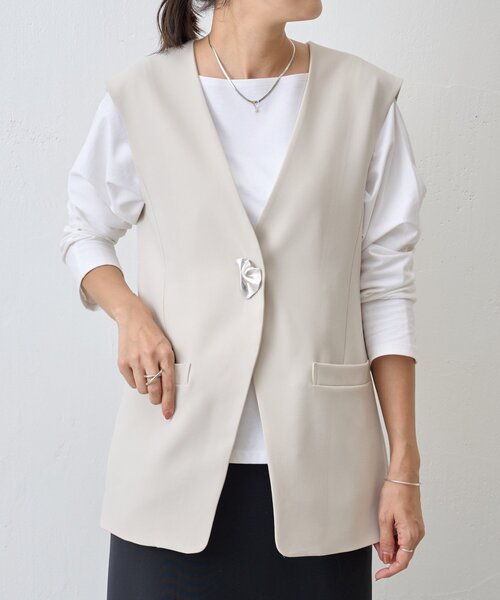 BEARDSLEY(ビアズリー)の「スネークチェーンネックレス(ネックレス・レディース・シルバー・FREE)」の2枚目の写真