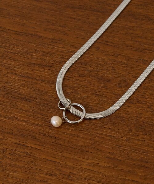 BEARDSLEY(ビアズリー)の「スネークチェーンネックレス(ネックレス・レディース・シルバー・FREE)」の7枚目の写真