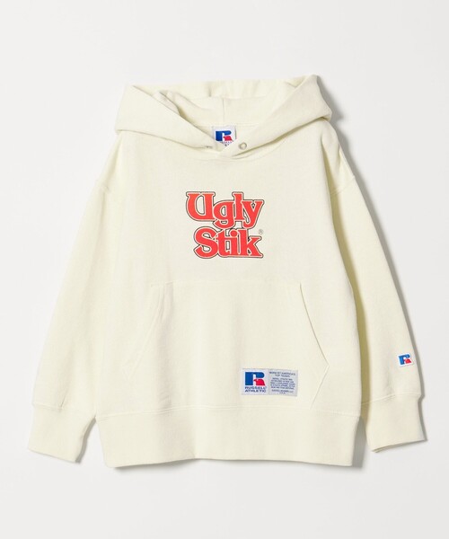 Russell Athletic（ラッセルアスレティック）の「【別注】＜RUSSELL ATHLETIC＞アグリースティック フーディー / パーカー / キッズ  110cm-130cm（パーカー・キッズ・オフホワイト/ライトグレー・130cm/120cm/110cm）」の15枚目の写真