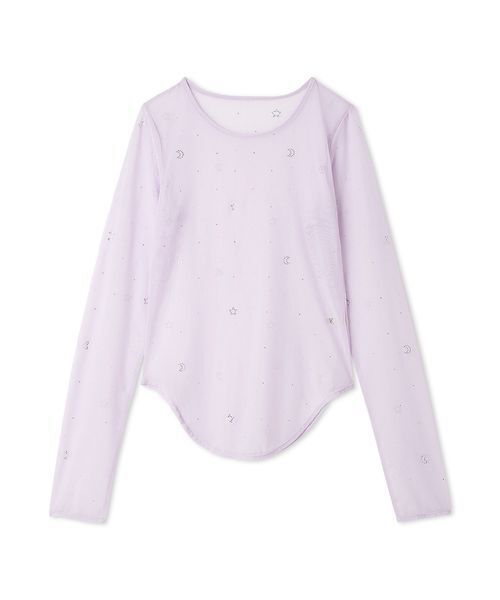 FURFUR（ファーファー）の「Twilightモチーフシアートップス（Tシャツ/カットソー・レディース・ミント/ベージュ/ラベンダー/ブラック・F）」の19枚目の写真