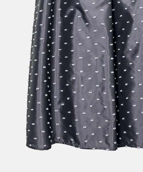 LE CIEL BLEU(ルシェルブルー)の「ジャカードキャミドレス / Jacquard Cami Dress(ワンピース・レディース・グレー/ブラック・36/38)」の5枚目の写真