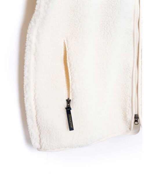 PENDLETON（ペンドルトン）の「【PENDLETON/ペンドルトン】ボアジャガードジップフーディ（パーカー・メンズ・キナリ/イエロー系その他/ブラック/グレー・M/L）」の5枚目の写真