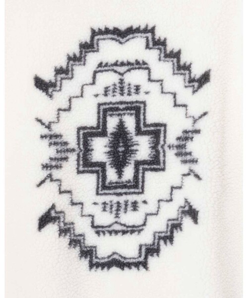 PENDLETON（ペンドルトン）の「【PENDLETON/ペンドルトン】ボアジャガードジップフーディ（パーカー・メンズ・キナリ/イエロー系その他/ブラック/グレー・M/L）」の7枚目の写真