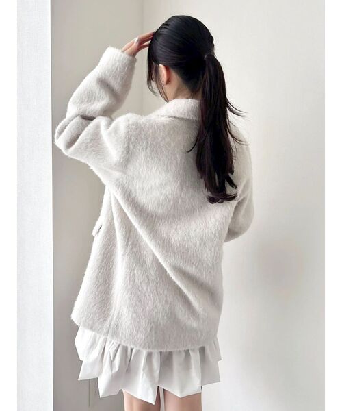 シャギーテーラージャケット（テーラードジャケット）｜dazzlin