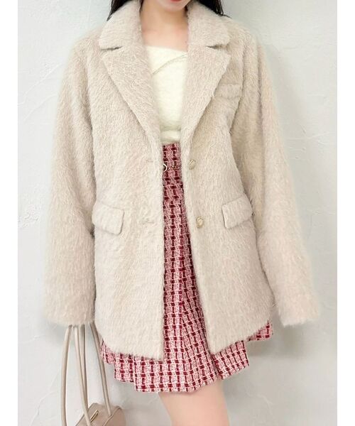 dazzlin（ダズリン）の「シャギーテーラージャケット（テーラード