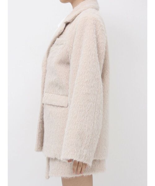 シャギーテーラージャケット（テーラードジャケット）｜dazzlin