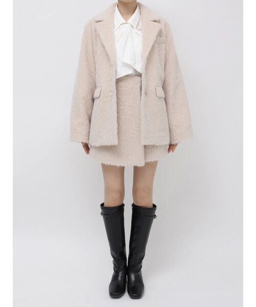 dazzlin（ダズリン）の「シャギーテーラージャケット（テーラード