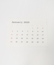 UNITED ARROWS(ユナイテッドアローズ)の葛西薫カレンダー 2026(インテリア雑貨)