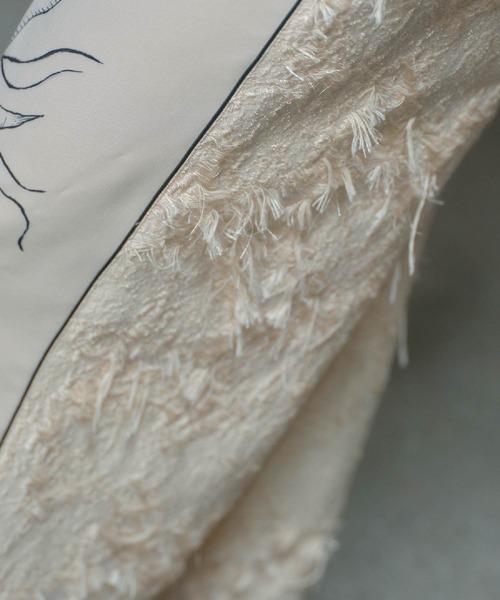 THINGS THAT MATTER（シングス ザット マター）の「PRE-SENT WIDE PANTS / プレゼント ワイド パンツ（その他パンツ・レディース・アイボリー・2/1）」の11枚目の写真