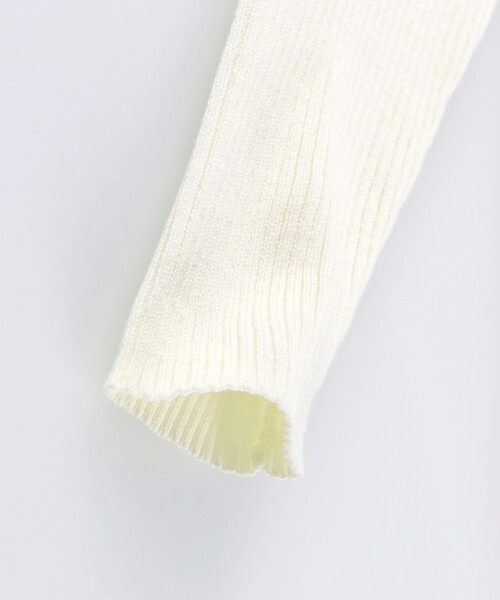 BRANSHES（ブランシェス）の「タートルネックリブニット（ニット/セーター・キッズ・レッド/ブラック/その他/アイボリー・150/100/120/130/110/140）」の6枚目の写真