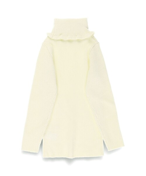 BRANSHES（ブランシェス）の「タートルネックリブニット（ニット/セーター・キッズ・レッド/ブラック/その他/アイボリー・150/100/120/130/110/140）」の10枚目の写真