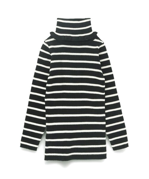 BRANSHES（ブランシェス）の「タートルネックリブニット（ニット/セーター・キッズ・レッド/ブラック/その他/アイボリー・150/100/120/130/110/140）」の13枚目の写真