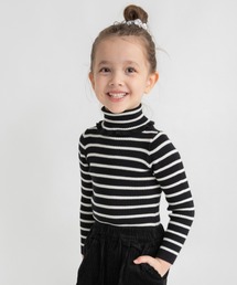 branshes（ブランシェス）の「タートルネックリブニット（ニット/セーター）」