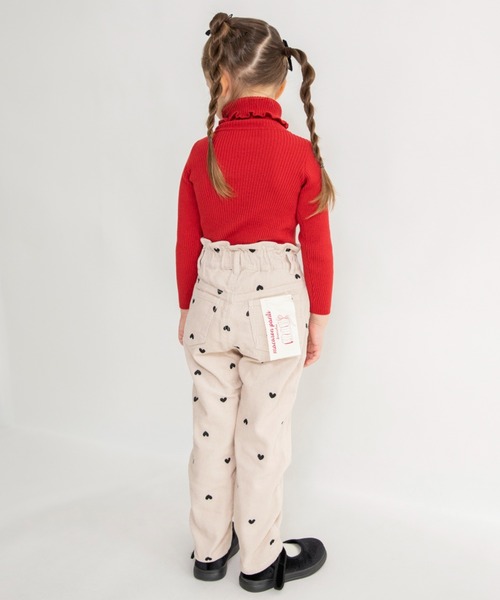 BRANSHES（ブランシェス）の「タートルネックリブニット（ニット/セーター・キッズ・レッド/ブラック/その他/アイボリー・150/100/120/130/110/140）」の21枚目の写真