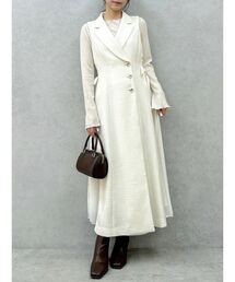 dazzlin（ダズリン）の「サイドプリーツテーラーワンピース（ワンピース）」