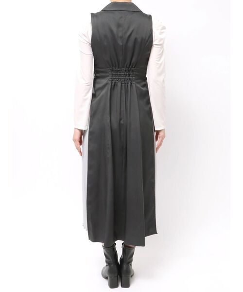 dazzlin（ダズリン）の「サイドプリーツテーラーワンピース（ワンピース・レディース・アイボリー/チャコールグレー/ブラウン/オフホワイト/グレー/その他1・SMALL/MEDIUM）」の19枚目の写真