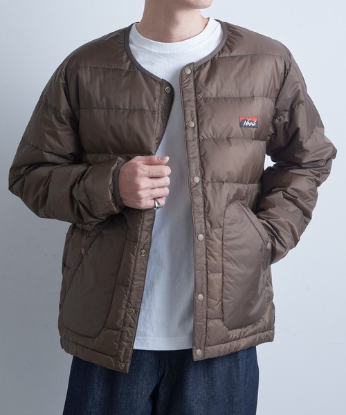 NANGA(ナンガ)の「【NANGA】ATL DOWN CARDIGAN/ダウンカーディガン(ダウンジャケット/コート・メンズ・ブラック/ブラウン・S/M/L/XL)」の12枚目の写真