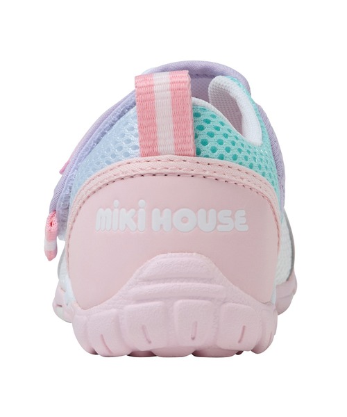 MIKI HOUSE（ミキハウス）の「ダブルラッセルのキッズシューズ（スニーカー・キッズ・ピンク・16cm/17cm/18cm）」の8枚目の写真