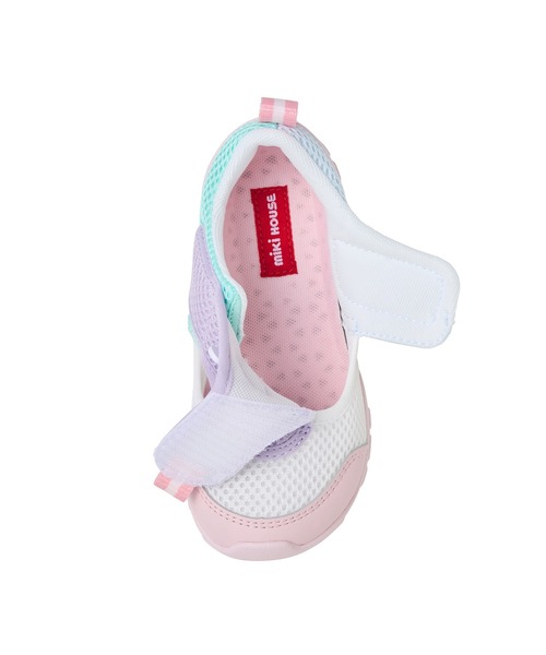 MIKI HOUSE（ミキハウス）の「ダブルラッセルのキッズシューズ（スニーカー・キッズ・ピンク・16cm/17cm/18cm）」の7枚目の写真