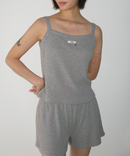 RONRON(ロンロン)の「WALFFLE FLORAL SHORT PANTS GREY(その他パンツ・レディース・その他・FREE)」の5枚目の写真