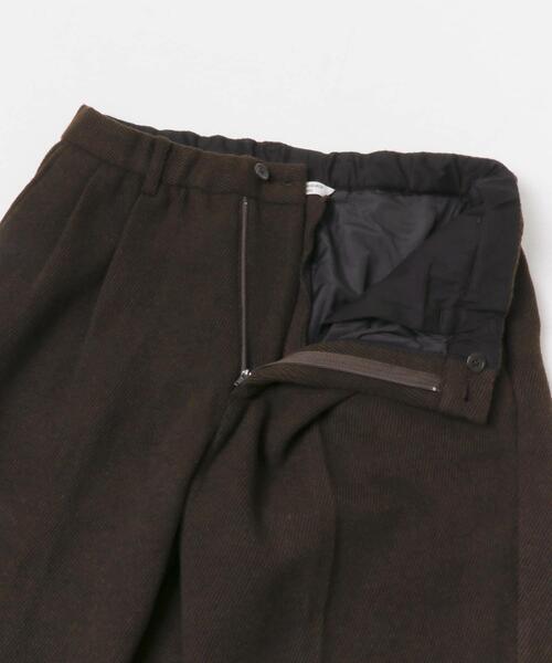 URBAN RESEARCH DOORS(アーバンリサーチドアーズ)の「『UR TECH』完声/暖 2タックワイドパンツ(その他パンツ・メンズ・ブラウン/チャコールグレー・SMALL/MEDIUM/LARGE)」の16枚目の写真