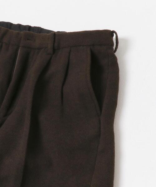URBAN RESEARCH DOORS(アーバンリサーチドアーズ)の「『UR TECH』完声/暖 2タックワイドパンツ(その他パンツ・メンズ・ブラウン/チャコールグレー・SMALL/MEDIUM/LARGE)」の17枚目の写真