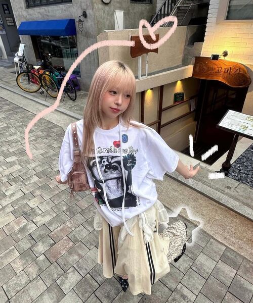 SETUP-EXE(セットアップイーエックスイー)の「33 SPORTY SKIRT BEIGE(スカート・レディース・その他・OS)」の4枚目の写真