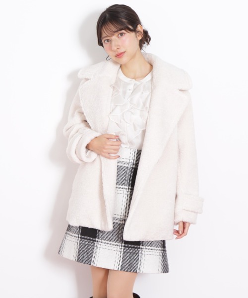 JILL by JILL STUART(ジルバイジルスチュアート)の「◇フロントフリルシアーブラウス(シャツ/ブラウス・レディース・ブルー/ホワイト・FREE)」の12枚目の写真