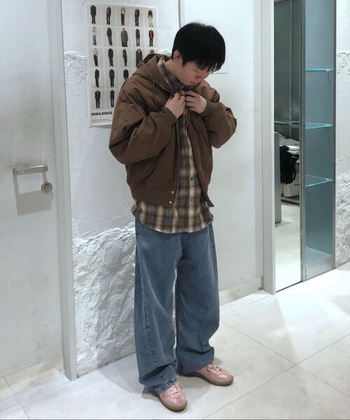 INSILENCE(インサイロンス)の「フライトフードパーカー ブラウン(パーカー・レディース・その他・MEDIUM/LARGE/SMALL)」の11枚目の写真