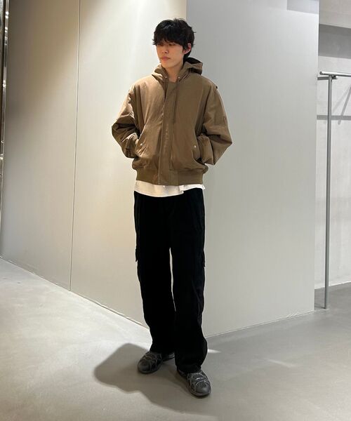 INSILENCE(インサイロンス)の「フライトフードパーカー ブラウン(パーカー・レディース・その他・MEDIUM/LARGE/SMALL)」の12枚目の写真
