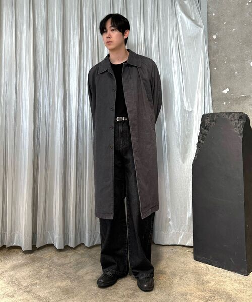 INSILENCE(インサイロンス)の「ウォッシュドスティアングコート ASH BROWN(トレンチコート・レディース・その他・SMALL/MEDIUM/LARGE)」の7枚目の写真