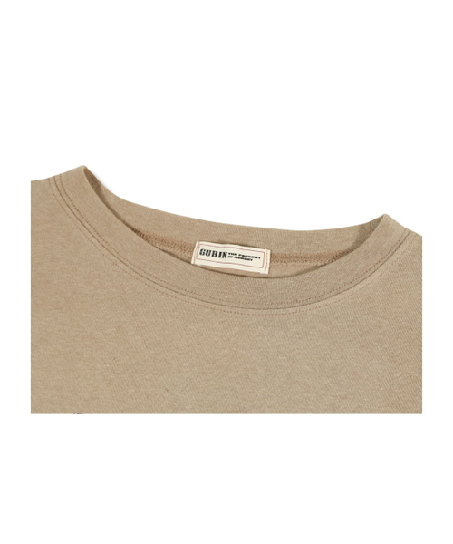 GUBIN(グビン)の「(W) レタリングスパンウォーマーロングスリーブ(Tシャツ/カットソー・レディース・その他・FREE)」の4枚目の写真