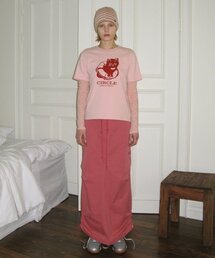 WORK WEAR LONG SKIRT (PINK)