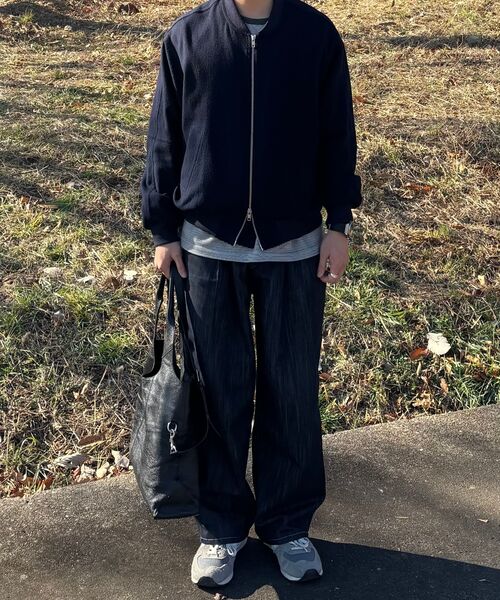 XERO（ゼロ）の「Clean Denim Deep Two Tuck Vertical Pants [Indigo]（デニムパンツ・メンズ・その他・LARGE/MEDIUM/SMALL/X-LARGE）」の5枚目の写真