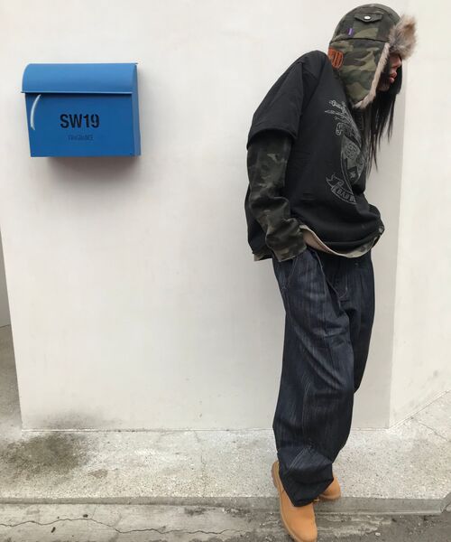 XERO（ゼロ）の「Clean Denim Deep Two Tuck Vertical Pants [Indigo]（デニムパンツ・メンズ・その他・LARGE/MEDIUM/SMALL/X-LARGE）」の9枚目の写真