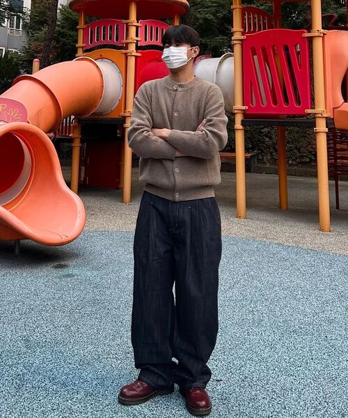 XERO（ゼロ）の「Clean Denim Deep Two Tuck Vertical Pants [Indigo]（デニムパンツ・メンズ・その他・LARGE/MEDIUM/SMALL/X-LARGE）」の17枚目の写真