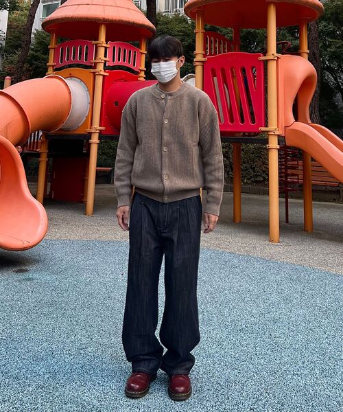 XERO（ゼロ）の「Clean Denim Deep Two Tuck Vertical Pants [Indigo]（デニムパンツ・メンズ・その他・LARGE/MEDIUM/SMALL/X-LARGE）」の19枚目の写真