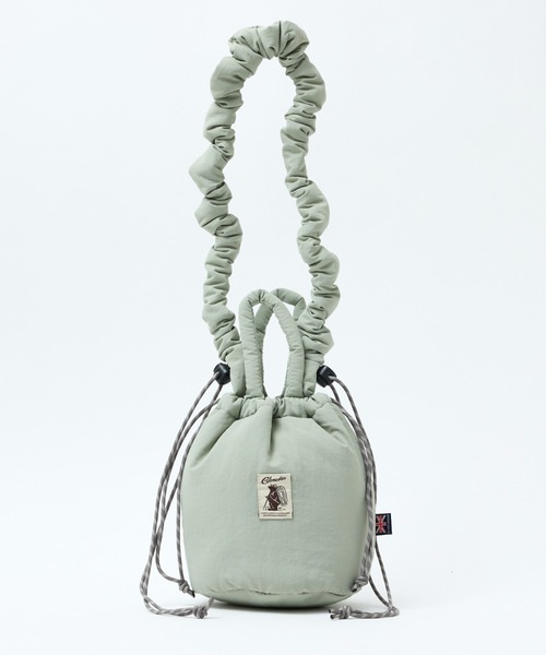 COBMASTER(コブマスター)の「【COBMASTER/コブマスター】PADDED-MUFFIN DRAWSTRING SHOULDERBAG/ショルダーバッグ(トートバッグ・レディース・オレンジ/ブルー/グレー/ブラック・フリー)」の8枚目の写真