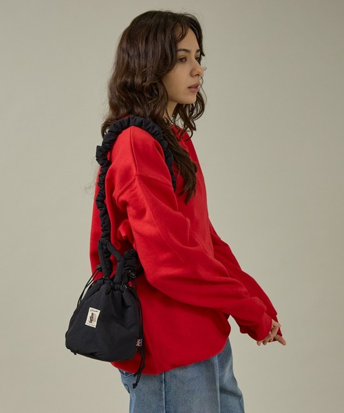 COBMASTER(コブマスター)の「【COBMASTER/コブマスター】PADDED-MUFFIN DRAWSTRING SHOULDERBAG/ショルダーバッグ(トートバッグ・レディース・オレンジ/ブルー/グレー/ブラック・フリー)」の22枚目の写真
