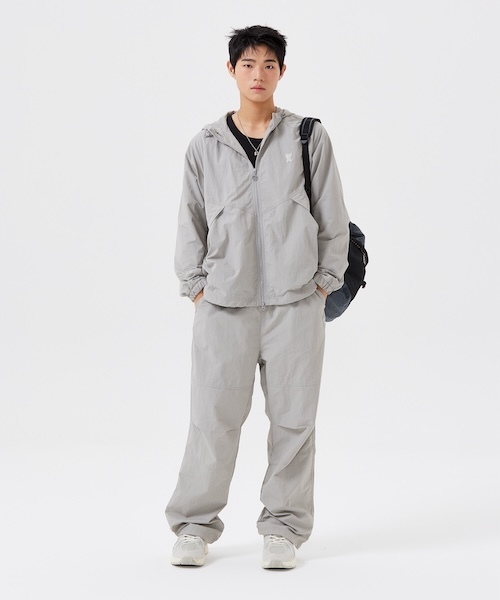 SYNTHETIC FIBER HOOD WINDBREAKER（ブルゾン）｜Wacky WiLLy